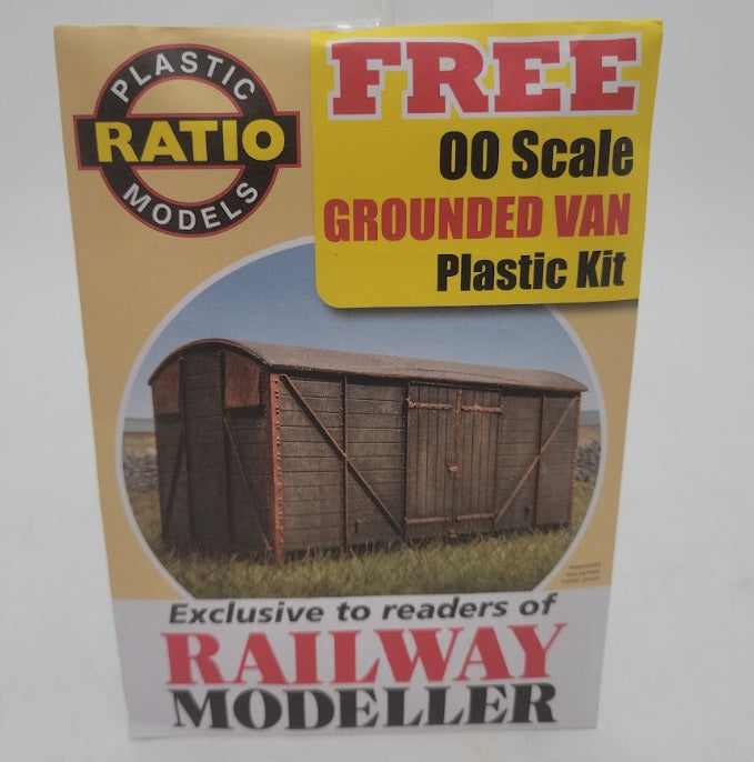 Ratio OO Scale Grounded Van Railways Plastic Models Tracksides Kit