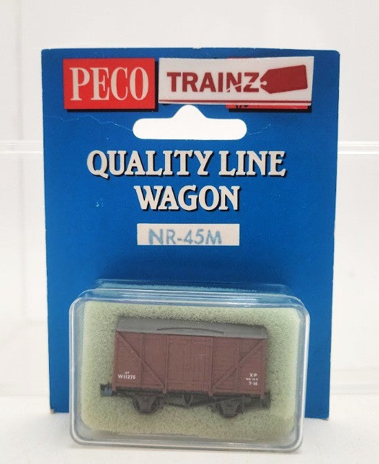 Peco NR-45M N Gauge British Quality Line Wagon XP 12 T Brown Cattle Truck
