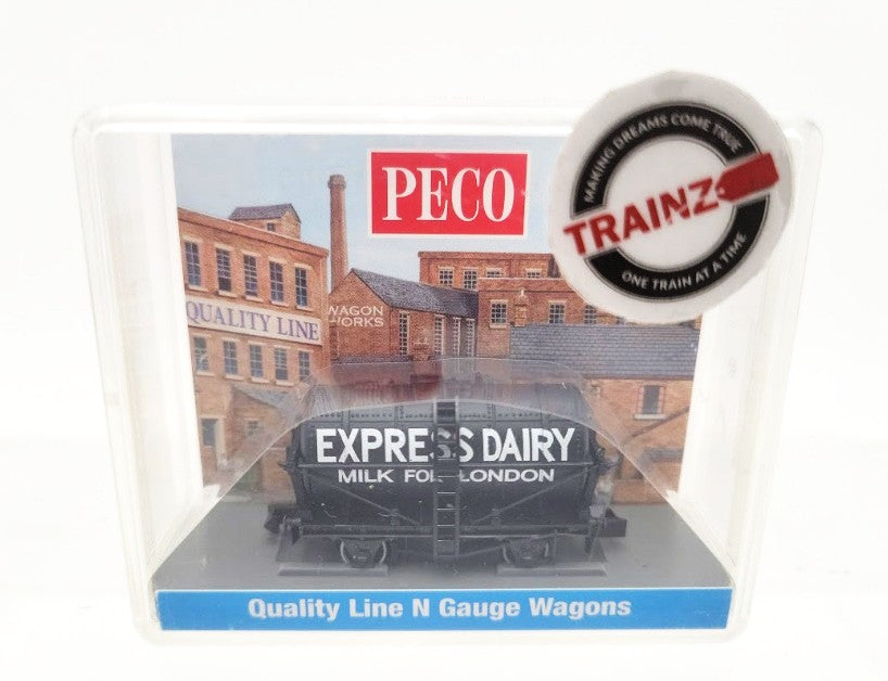Peco NR-P168 N Gauge British Quality Line Wagon Express Dairy