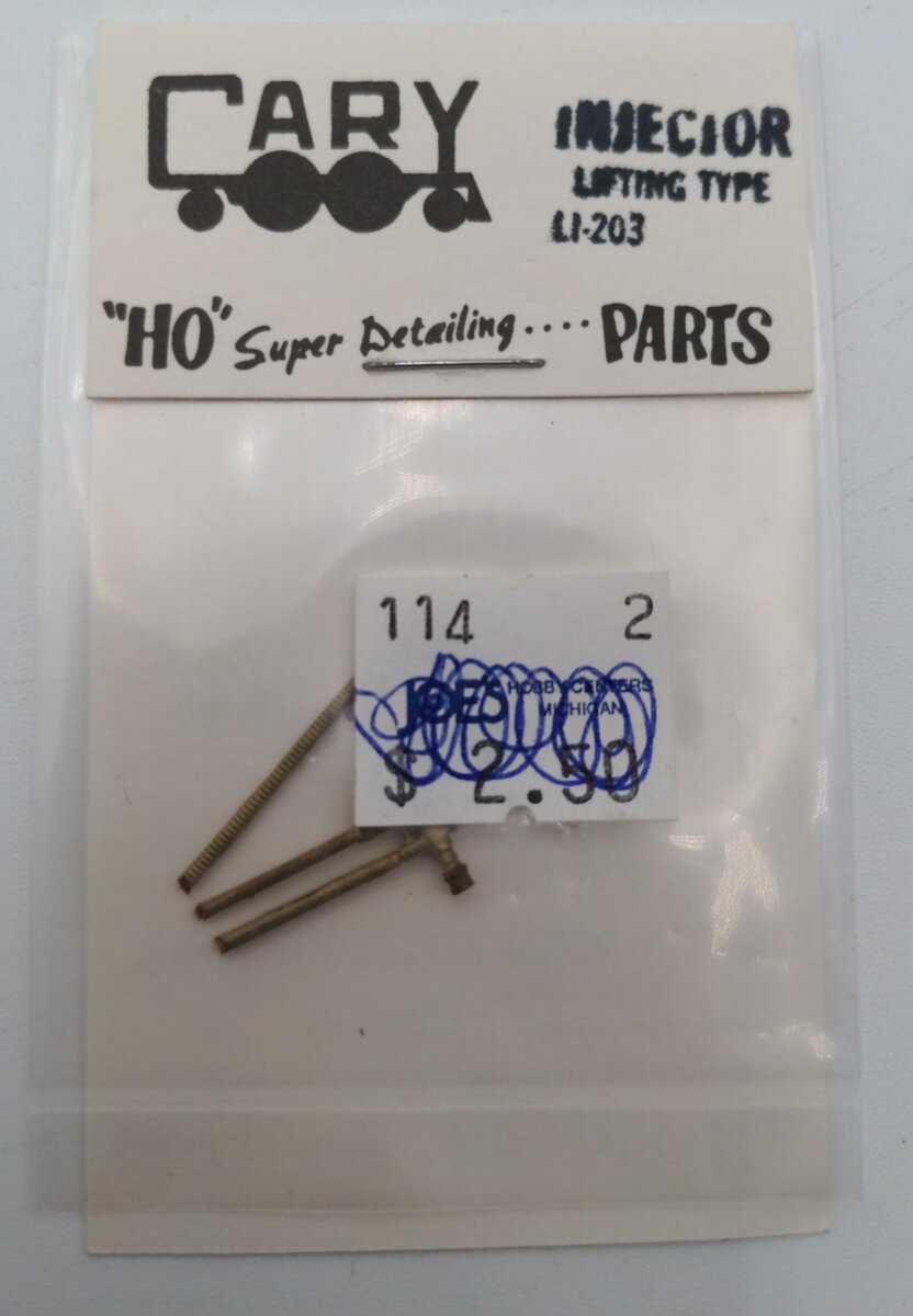 Cary Loco Works LI203 HO Injector Lifting Type