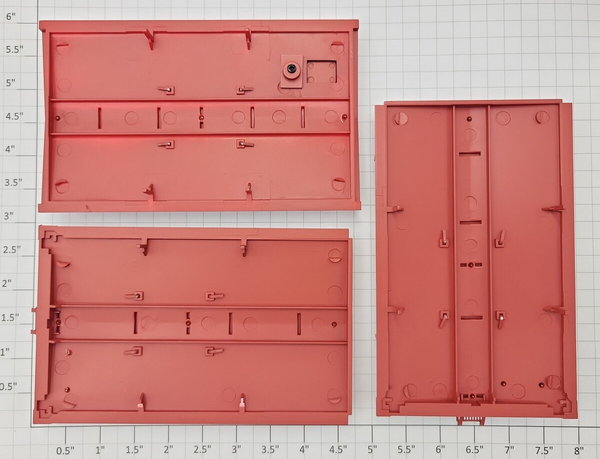 Lionel 6-27088 PS-5 Gondola Rust Red 3 - Piece Roof Set - Damaged