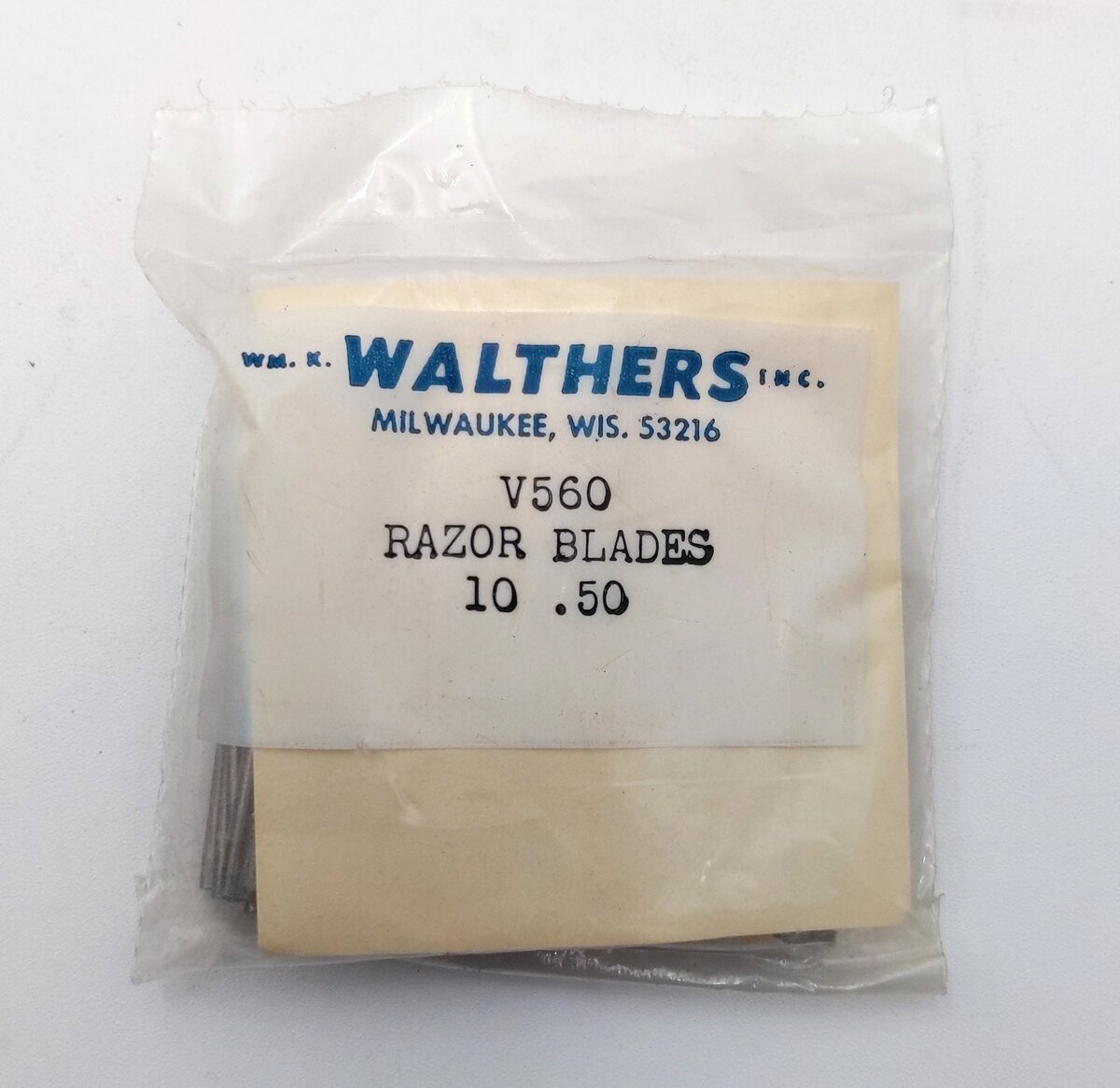 Walthers V560 Razor Blades (10pc)