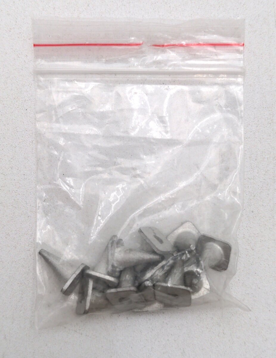 Steel City SSR500-U 1:50 Traffic Cones - (Set of 12 Pylons) - Unfinished