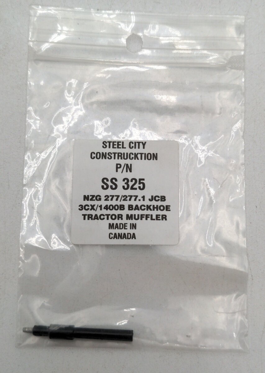 Steel City SS325 1:50 Steel City Exhaust Stack - NZG 277
