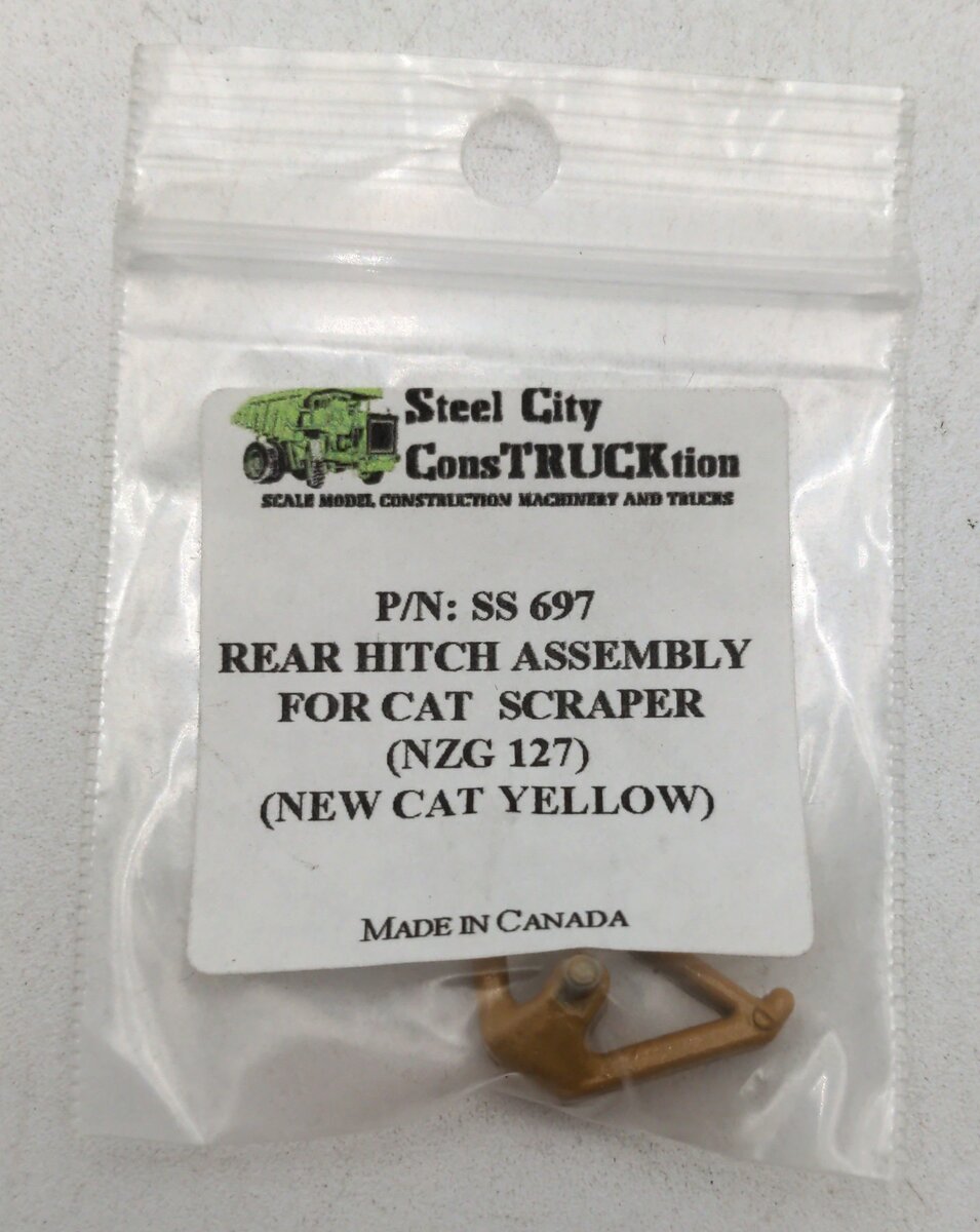 Steel City SS697 1:50 Caterpillar Rear Hitch Assembly - NZG 127