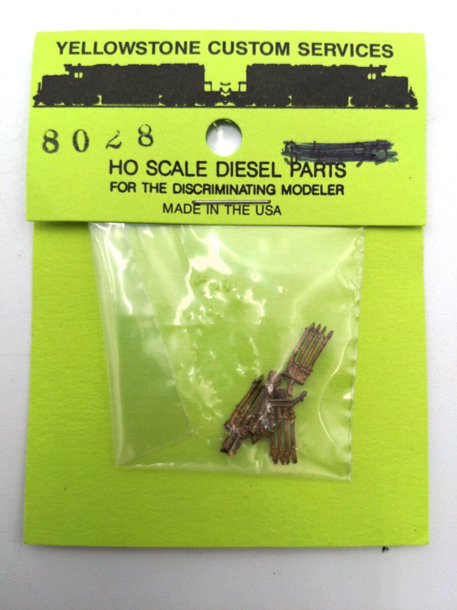 Yellowstone 8028 HO Brass Diesel Parts