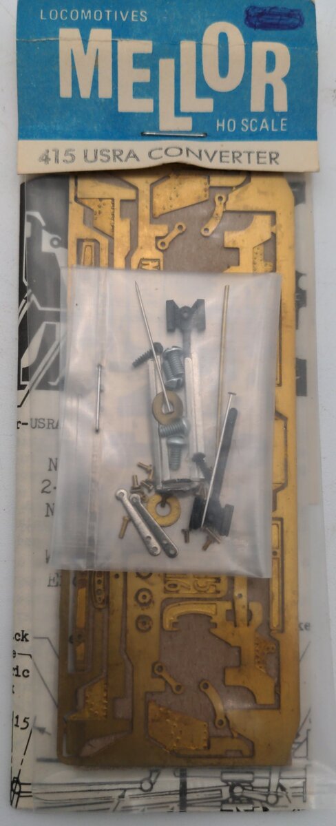 Mellor 415 HO Scale USRA Converter Walschaerts Valve Gear Kit