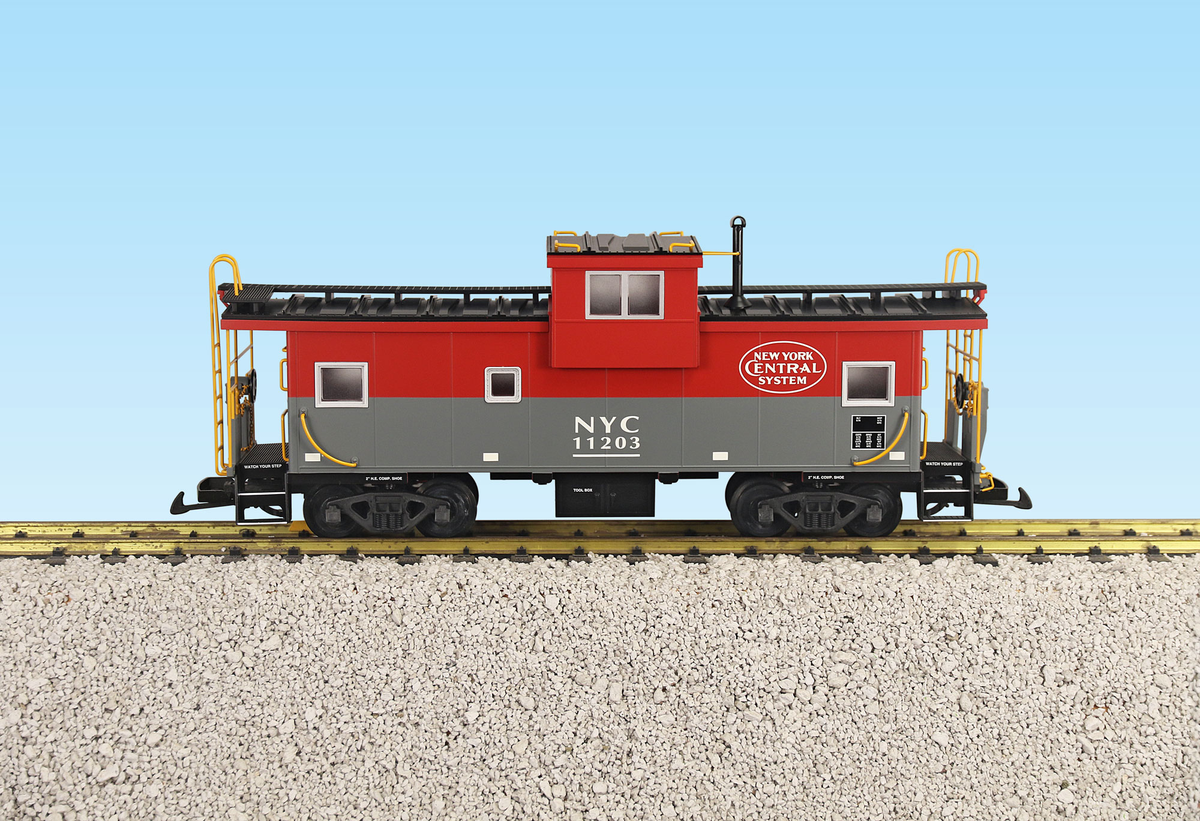 USA Trains R12108 G NYC Gray/Red Extended Vision Caboose