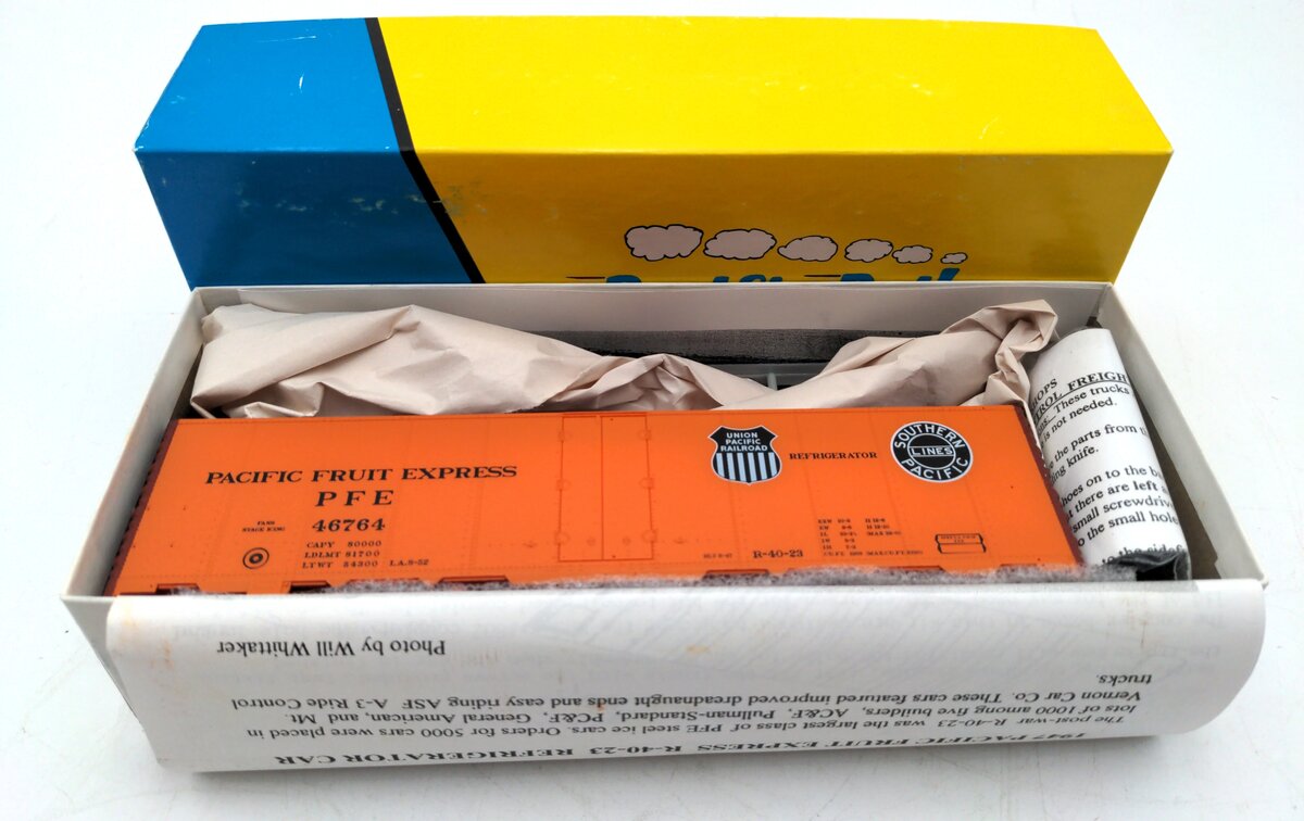 Pacific Rail 2332.7 S Scale Steel Ice Reefer Pacific Fruit Express #46764