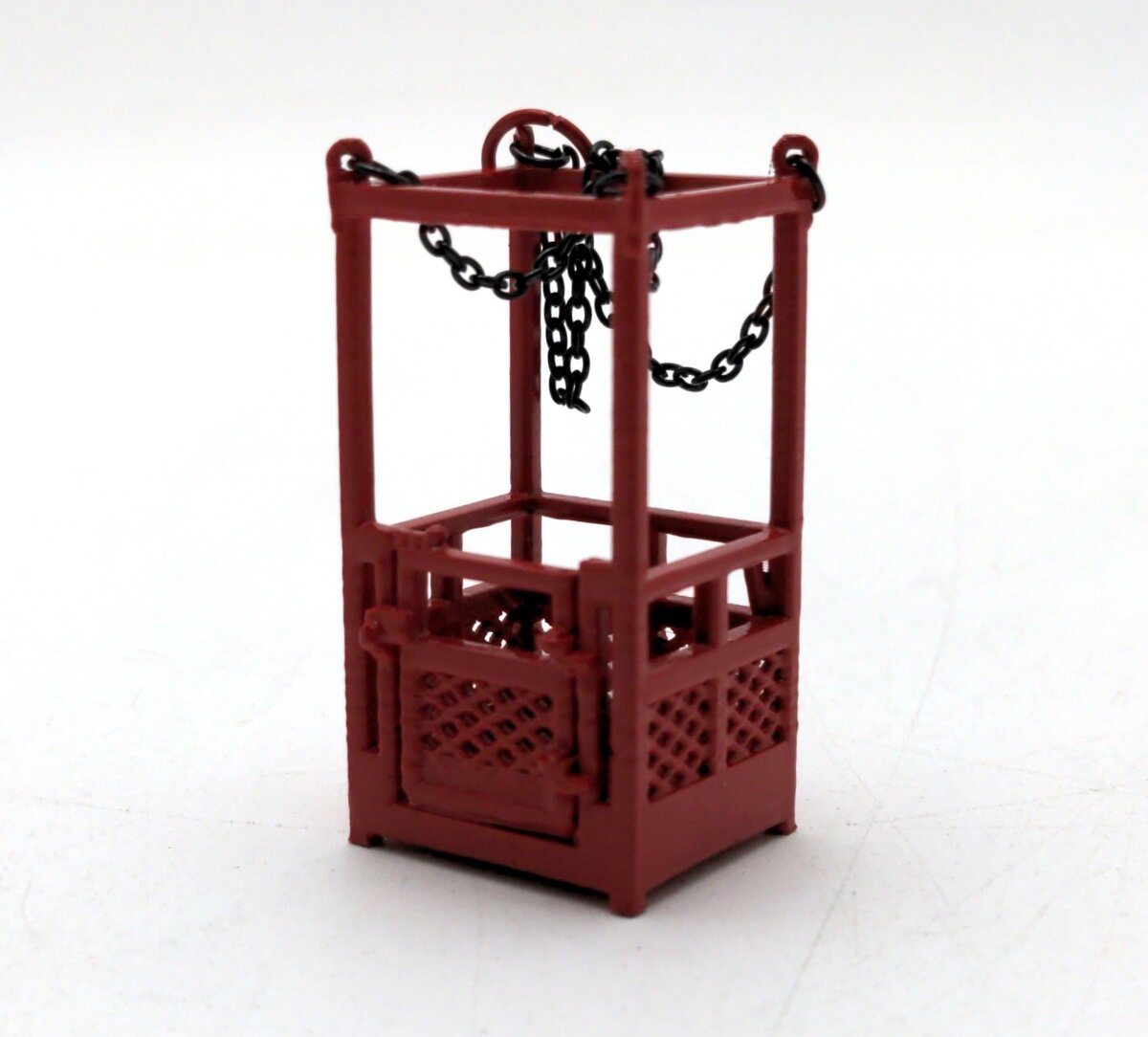 Evot EV3D-MC-R 1:50 Man-Lift Cage - Single Person - Red