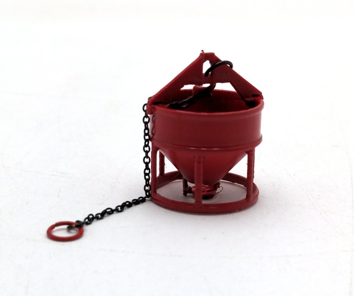 Evot EV3D-COB-87-R 1:87 Concrete Bucket - Red