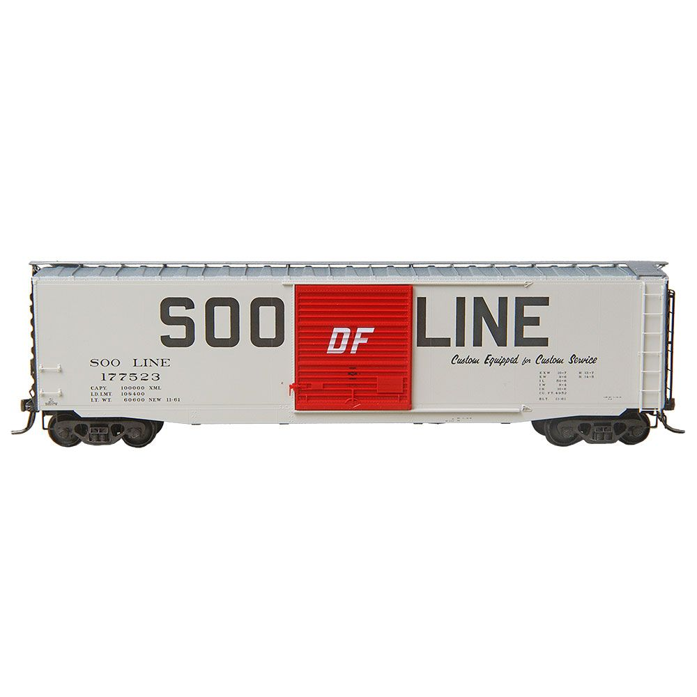 Kadee 6128 HO Soo Line RTR 50' PS-1 Boxcar #177523