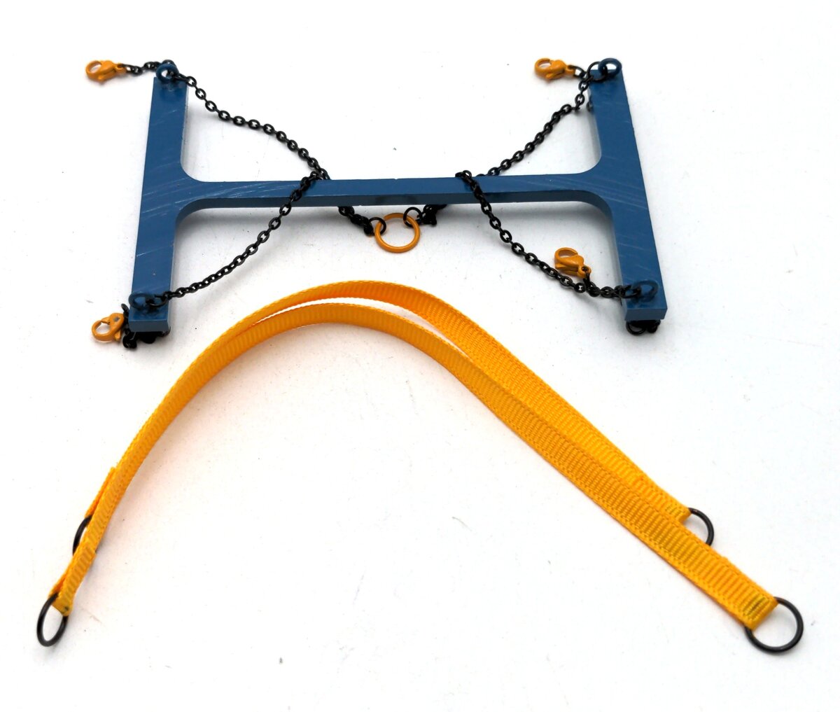 Evot EV10-IB-B 1:50 I-Beam Lifting Set w/Straps - Blue