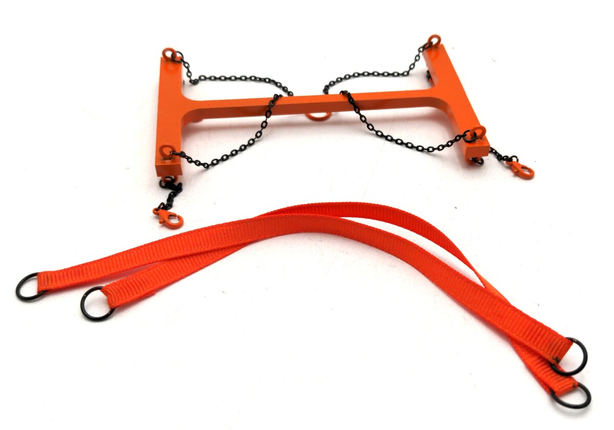 Evot EV10-IB-O 1:50 I-Beam Lifting Set w/Straps - Orange