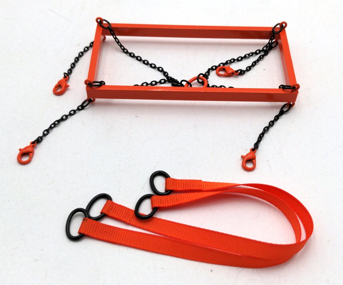 Evot EV10-LF-O 1:50 Lifting Frame Set w/Straps - Orange