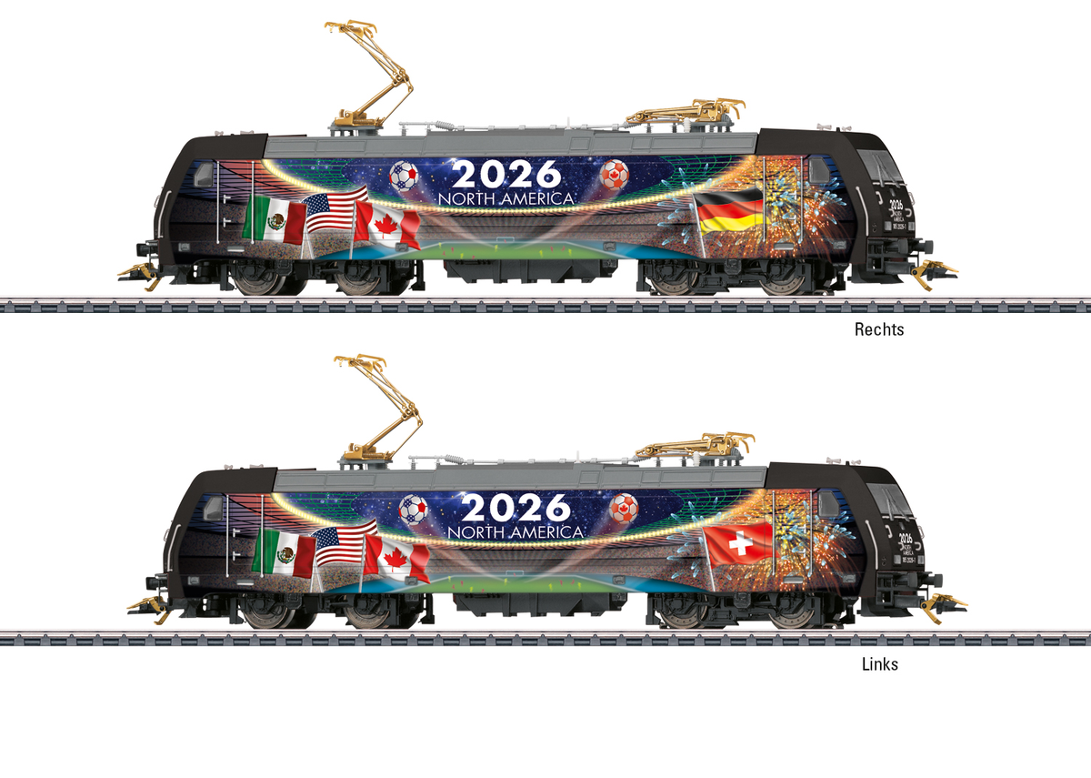 Marklin 36026 HO North America 2026Class 185.2 Electric Locomotive