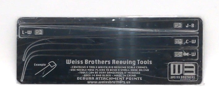 Weiss Brothers 013 1:50 Scale Crane Reeving Tool Kit