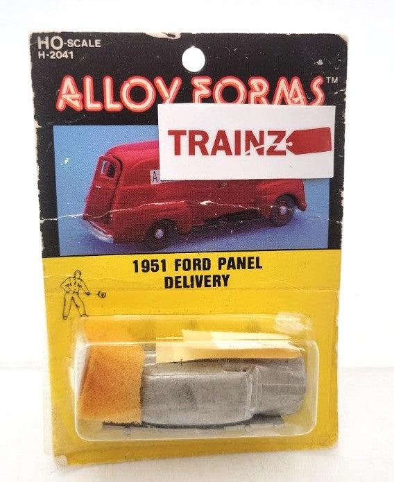 Alloy Forms H-2041 HO Scale 1951 Ford Panel Delivery Unpainted Diecast Kit