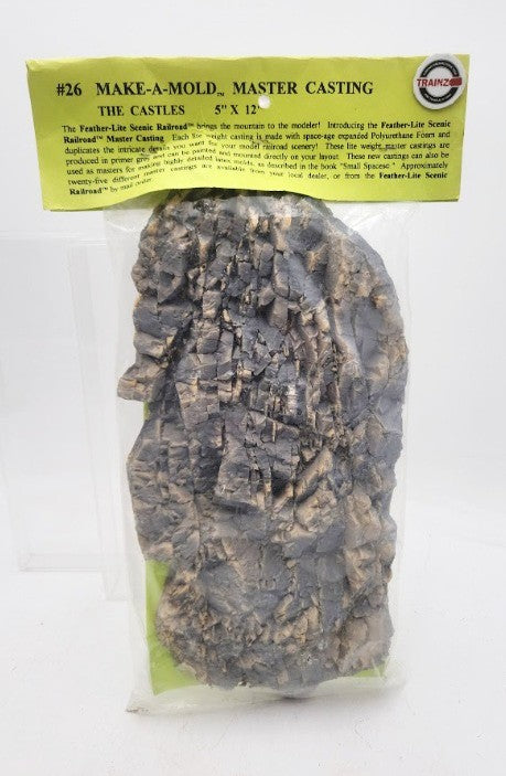 Feather Lite 26 The Castles 5" x 12" Make-A-Mold Master Casting