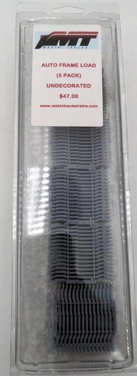 Makin Tracks Auto Frame Load (5 Pack) Undecorated