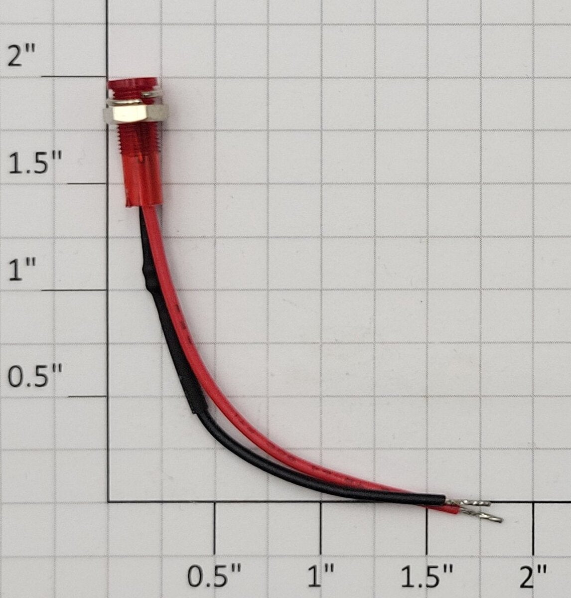 Acme 276-084A Red LED Assembly with Built in Resistor