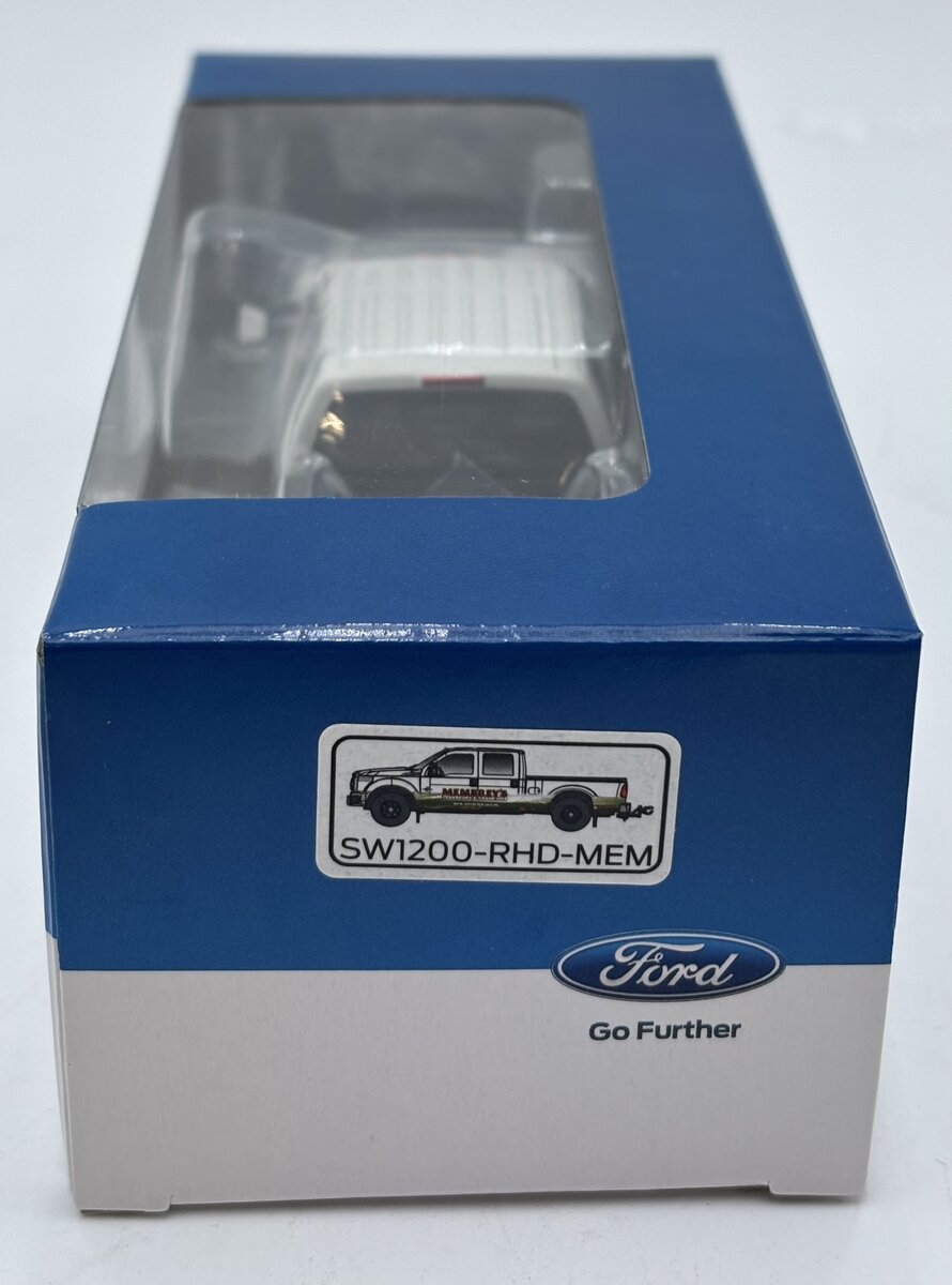 Sword Models SW1200-RHD-MEM 1:50 Membrey's Transport & Crane Ford F250 Pickup
