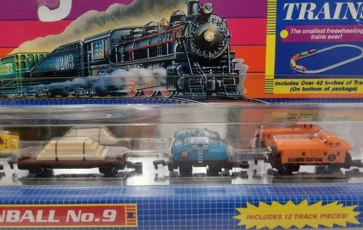 Galoob 6470 Micro Machines Cannonball No.9 With 12 Tracks Train Set