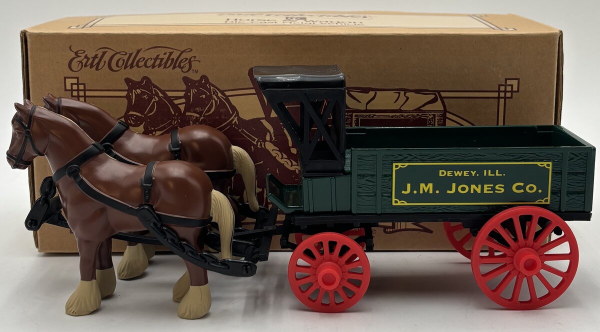 Ertl 19982P 1:32 J.M. Jones Co. Horse & Buggy