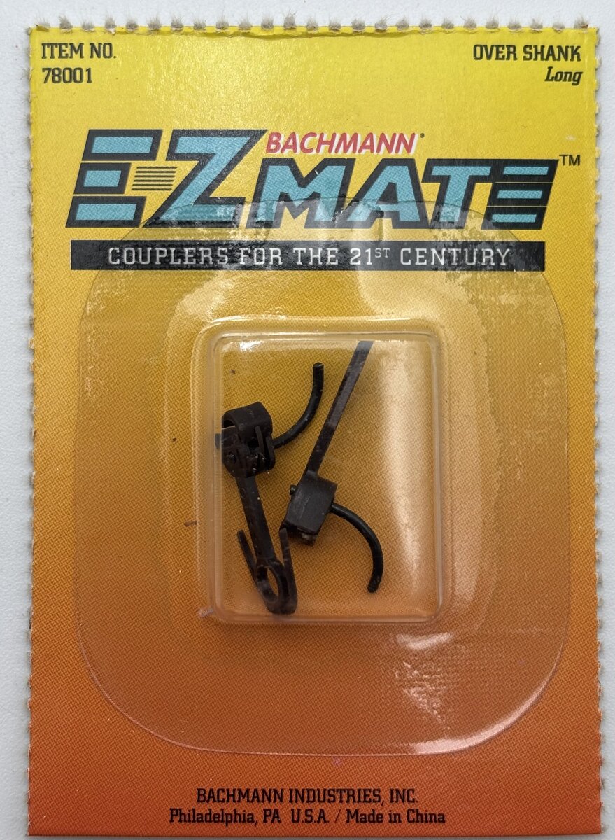 Bachmann 78001 HO EZ Mate Over Shank Long Coupler