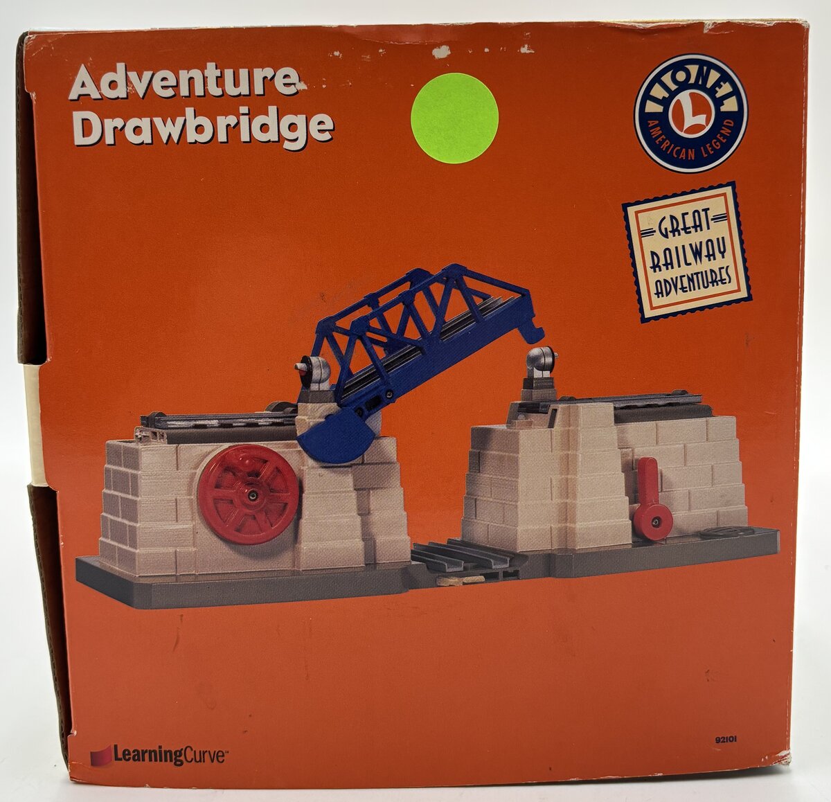 Lionel 92101 Learning Curve Great Railway Adventures Adventure Drawbridge Track