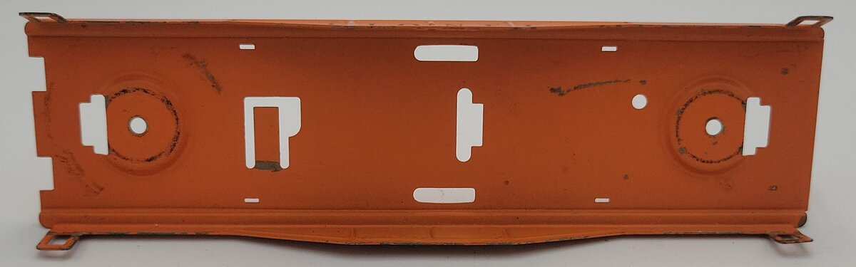 Lionel 6119-4 O Gauge Metal Orange Caboose Frame