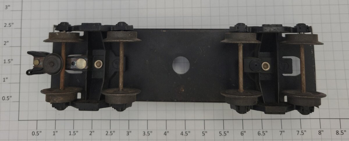 Lionel 2257-2 O Gauge SP Caboose Frames with 9150 Trucks #2257 (Bag of 4)