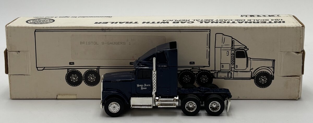 Ertl 2934 1:48 Nickel Plate Road International Cab With Trailer