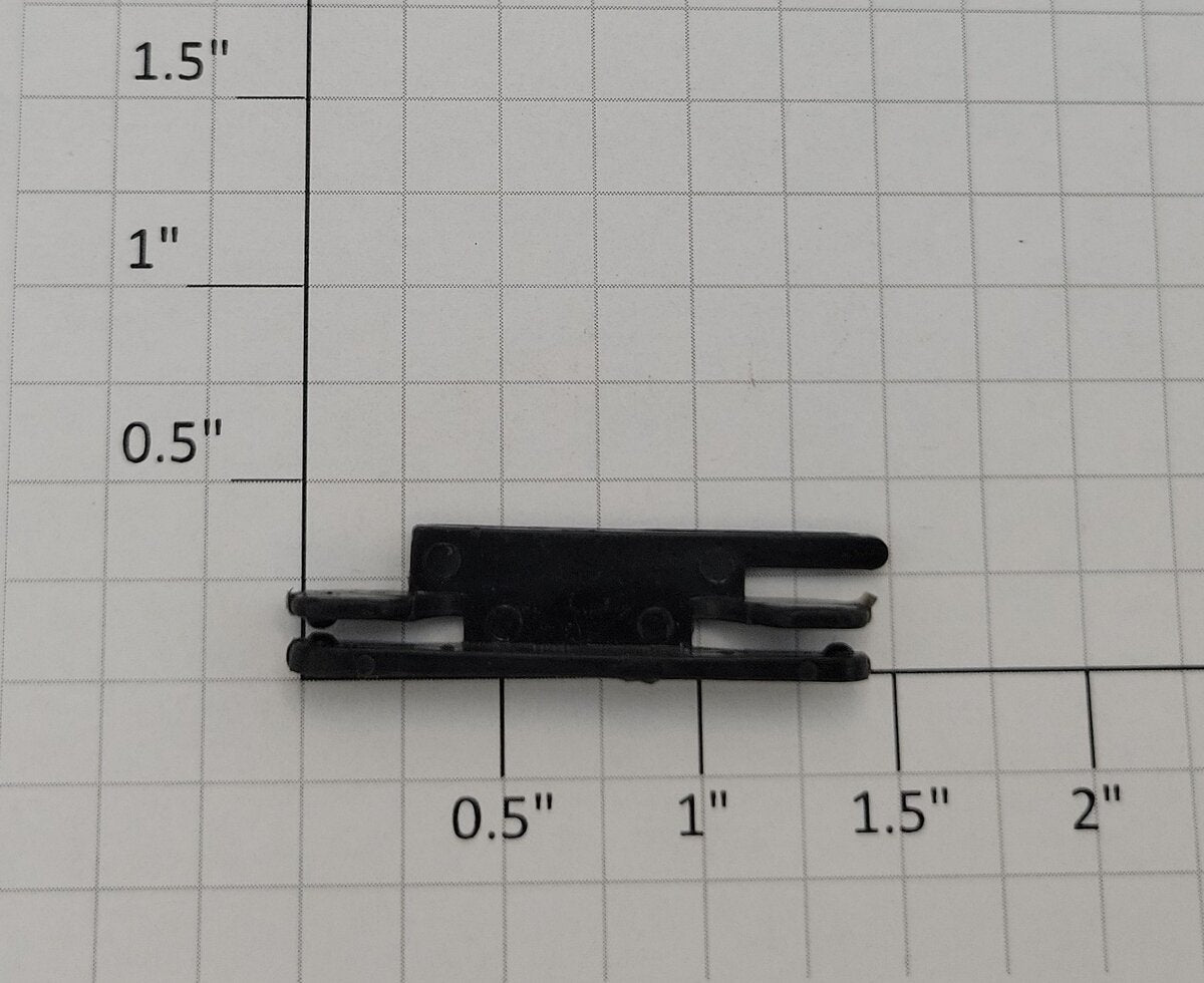 Lionel 9123-7 Auto Carrier Black End Wheel Stop Clip Latch