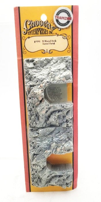 Chooch Enterprises Inc 9591 N Scale Blasted Rock Tunnel Portal (Pack of 2)