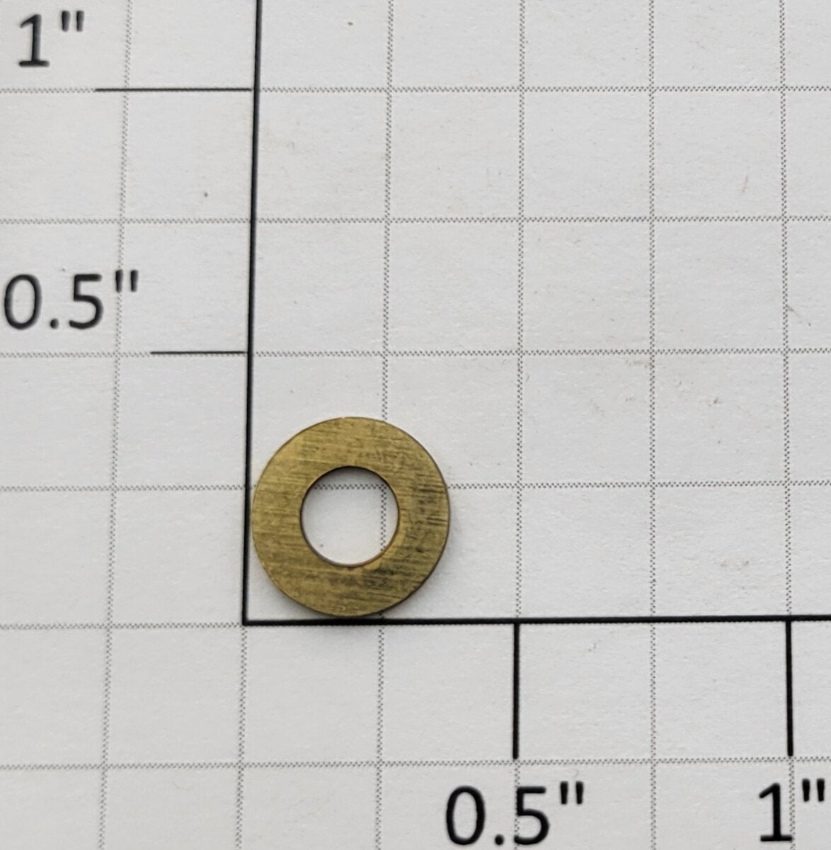 Lionel 8555-35X Brass Washer 3/8" x 3/16"