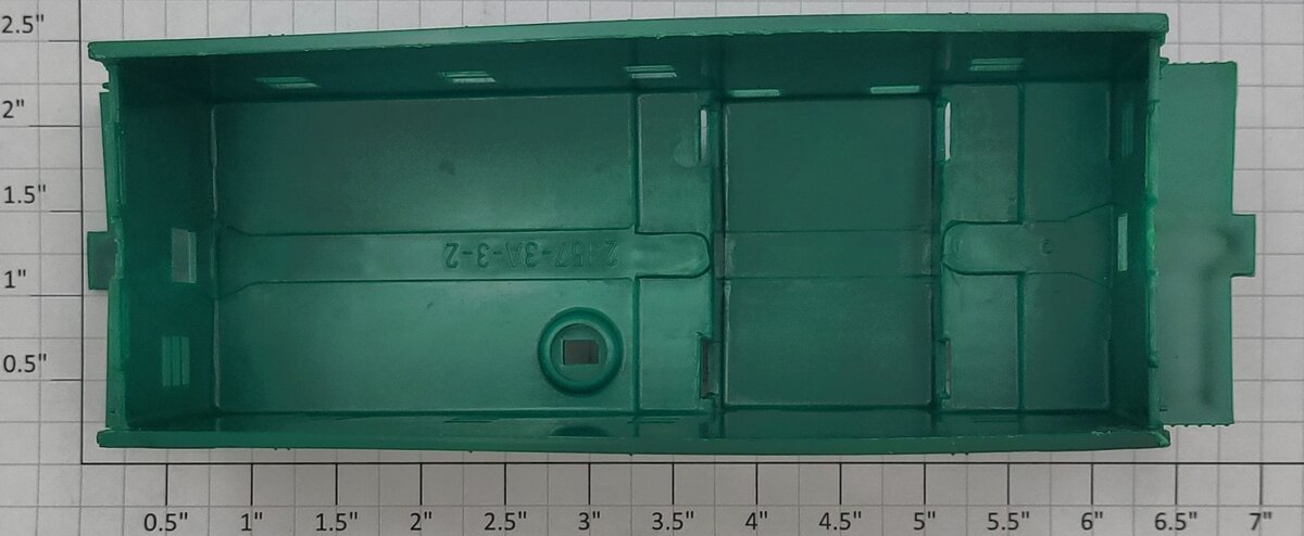 Lionel 2357-332 Green S.S.R.R. Plastic Caboose Body Shell #6486