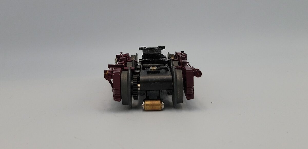 Lionel 38942-765 O Gauge Diecast Maroon ES44AC 6-Wheel Rear Power Truck w/ Chain