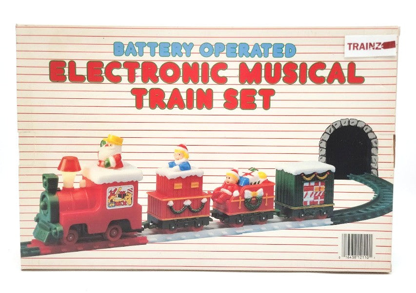 Tony 1211 Vintage 1985 Christmas Santa Electronic Musical Train Set