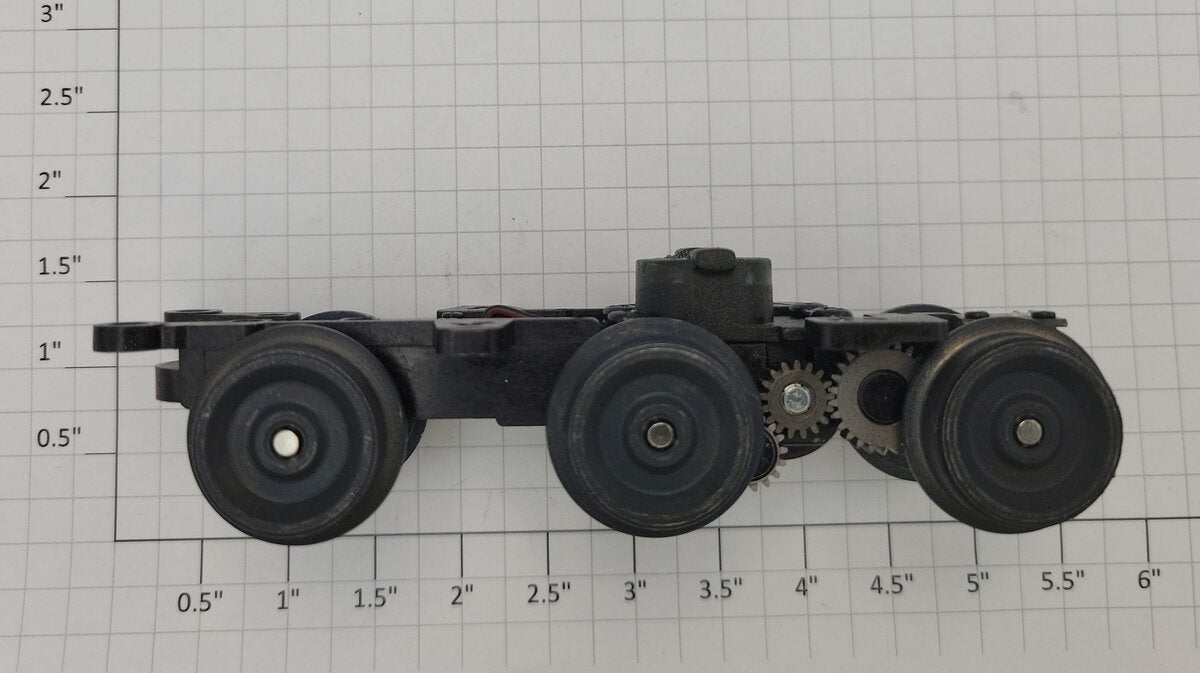 Lionel 38732-770 O Gauge Scale SD70ACe 6-Wheel Powered Truck with Tires