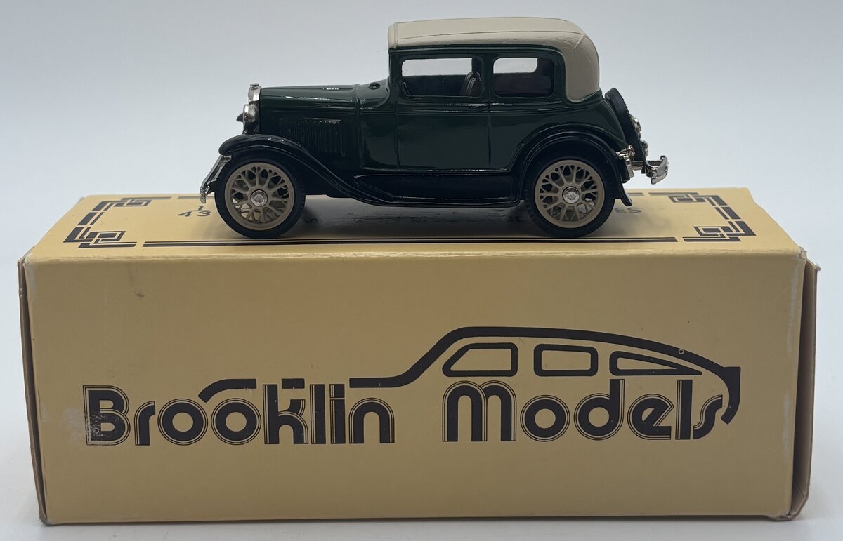 Brooklin Models 3 1:43 Green 1930 Ford Model A Victoria