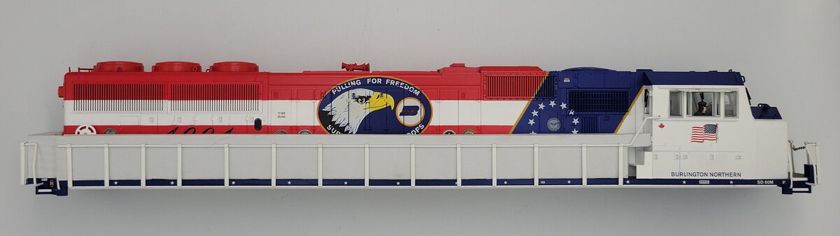 Lionel 84400-2 Red / White / Blue Burlington Northern Diesel Loco Shell #1991