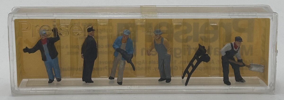 Preiser 0017 HO Railroad Workers Figure Set