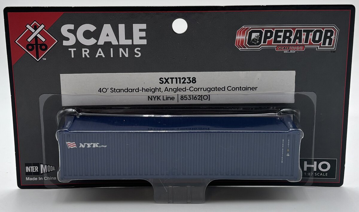 Scale Trains SXT11238 HO NYK Line 40' Standard-Height Container
