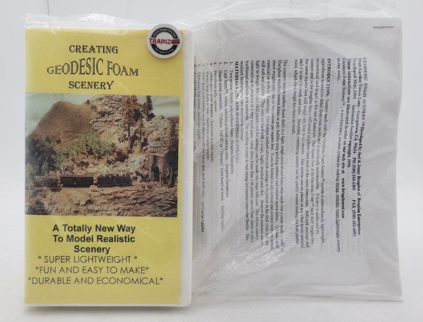 Bragdon Enterprises Creating Geodesic Foam VHS Tape