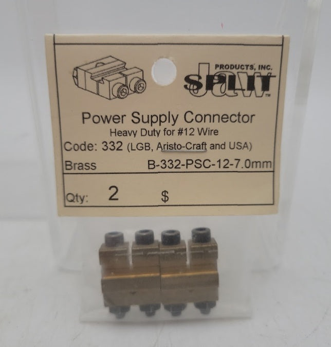 Split Jaw B-332-PSC-12-7.0 mm Code 332 Power Supply Connector Heavy Duty
