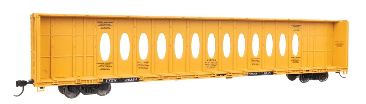 Walthers 910-50746 HO TTX 72' Centerbeam Flatcar with Opera Windows RTR #86384