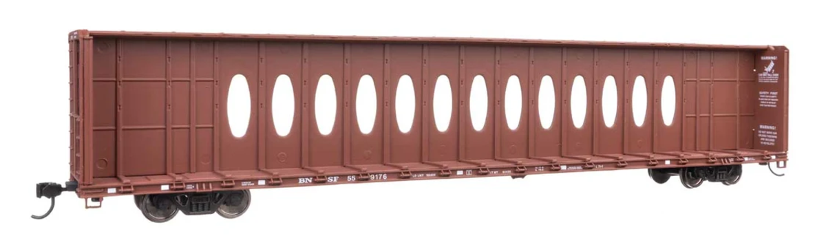 Walthers 910-50736 HO BNSF 72' Centerbeam Flatcar with Opera Windows RTR #559176