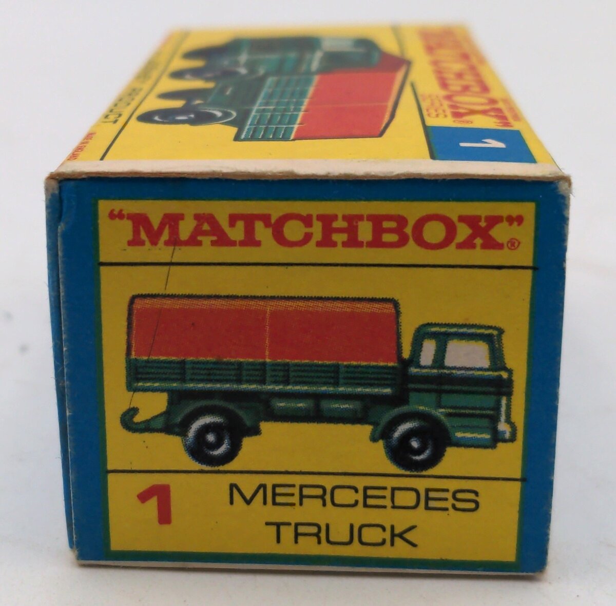 Lesney 1 1:64 Scale Diecast Matchbox Mercedes Truck