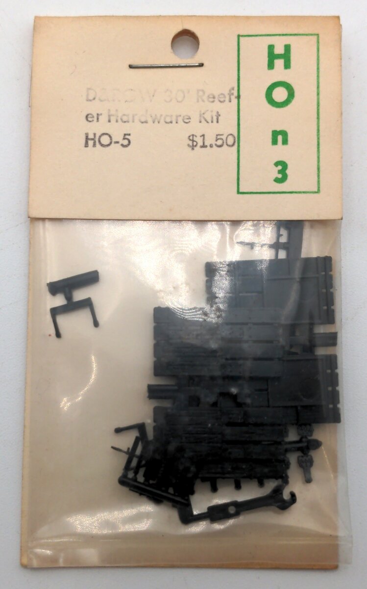 Grandt Line HO-5 HOn3 Scale D & RGW 30' Reefer Hardware Kit